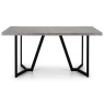 Julian Bowen Miller Concrete Effect Dining Table