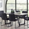 Julian Bowen Miller Concrete Effect Dining Table