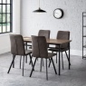 Julian Bowen Monroe Fabric Dining Chair