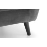 Julian Bowen Monza Chair - Dark Grey Velvet