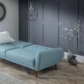 Julian Bowen Monza Fabric Sofa Bed - Blue
