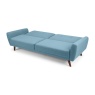 Julian Bowen Monza Fabric Sofa Bed - Blue