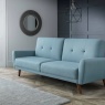 Julian Bowen Monza Fabric Sofa Bed - Blue