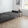 Julian Bowen Monza Sofa Bed - Dark Grey Velvet