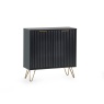 Julian Bowen Murano Compact Sideboard - Matt Black