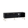 Julian Bowen Murano TV Unit - Matt Black
