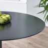 Julian Bowen Nero Round Table 80cm - Black