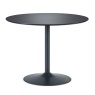 Julian Bowen Nero Round Table 80cm - Black