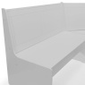 Julian Bowen Newport Corner Dining Set With Storage Bench - Dove Grey
