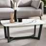 Julian Bowen Julian Bowen Olympus Coffee Table - White Marble
