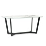 Julian Bowen Olympus Dining Table - White Marble