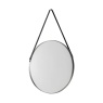 Julian Bowen Opera Round Mirror - Pewter