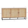 Julian Bowen Padstow Sideboard - Oak
