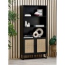 Julian Bowen Padstow Tall Bookcase - Black