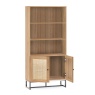 Julian Bowen Padstow Tall Bookcase - Oak