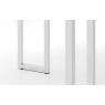 Julian Bowen Positano Dining Table - Marble & Chrome