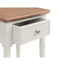 Julian Bowen Provence 1 Drawer Lamp Table