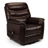 Julian Bowen Pullman Leather Dual Motor Rise & Recliner