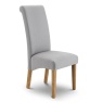 Julian Bowen Rio Scrollback Fabric Chair