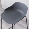 Julian Bowen Rocco Stool - Dark Grey