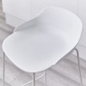 Julian Bowen Rocco Stool - White