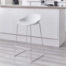 Julian Bowen Rocco Stool - White