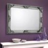 Julian Bowen Rococo Wall Mirror - Pewter