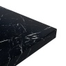Julian Bowen Rome Dining Table - Black