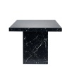 Julian Bowen Rome Dining Table - Black
