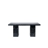 Julian Bowen Rome Dining Table - Black