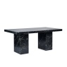 Julian Bowen Rome Dining Table - Black