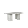 Julian Bowen Rome Dining Table - White