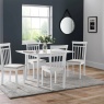 Julian Bowen Rufford Dining Table - White