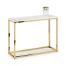 Julian Bowen Scala Console Table - Gold