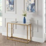 Julian Bowen Scala Console Table - Gold