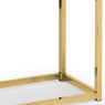 Julian Bowen Scala Console Table - Gold