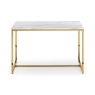 Julian Bowen Scala Dining Table - Gold