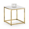 Julian Bowen Scala Lamp Table - Gold