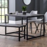 Julian Bowen Staten Concrete Dining Table