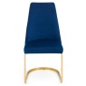 Julian Bowen Vittoria Cantilever Dining Chair - Blue