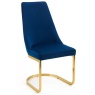Julian Bowen Vittoria Cantilever Dining Chair - Blue