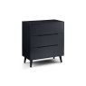 Julian Bowen Alicia 3 Drawer Chest - Anthracite