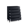 Julian Bowen Alicia 5 Drawer Chest - Anthracite