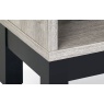 Julian Bowen Bali 1 Drawer Bedside - Grey Oak
