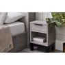Julian Bowen Bali 1 Drawer Bedside - Grey Oak