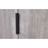 Julian Bowen Bali 2 Door 1 Drawer Wardrobe - Grey Oak