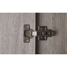 Julian Bowen Bali 2 Door 1 Drawer Wardrobe - Grey Oak