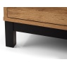 Julian Bowen Bali 2 Door 1 Drawer Wardrobe - Light Oak
