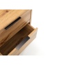 Julian Bowen Bali 2 Drawer Bedside - Light Oak