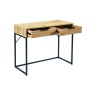 Julian Bowen Bali 2 Drawer Dressing Table/Desk - Light Oak